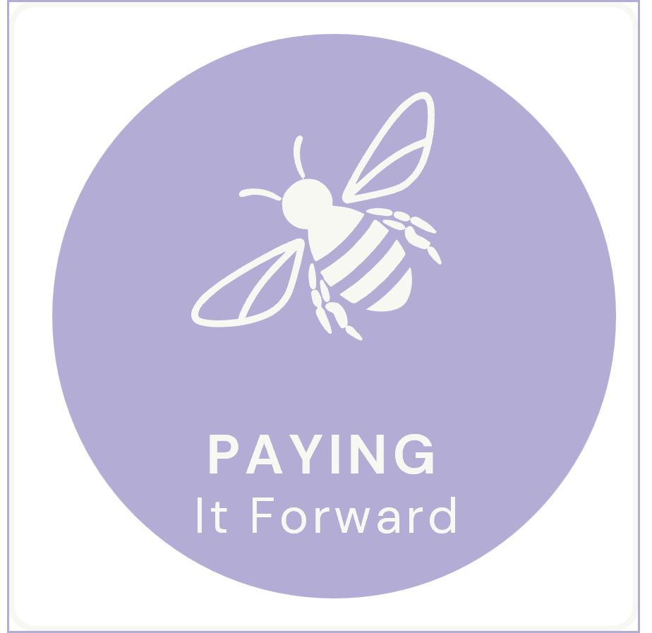 Thrive Hive Live paying it forward logo